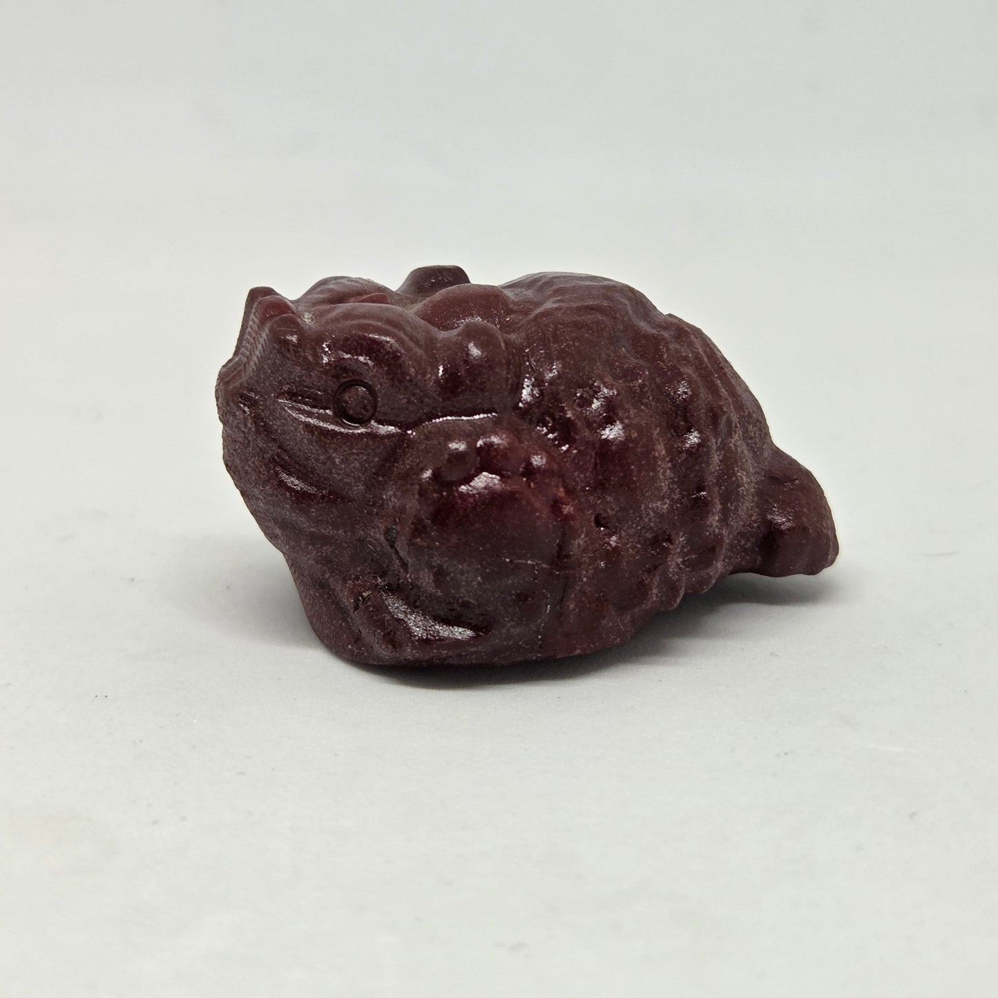 Mahogany Obsidian Mini/Pocket Money Toad