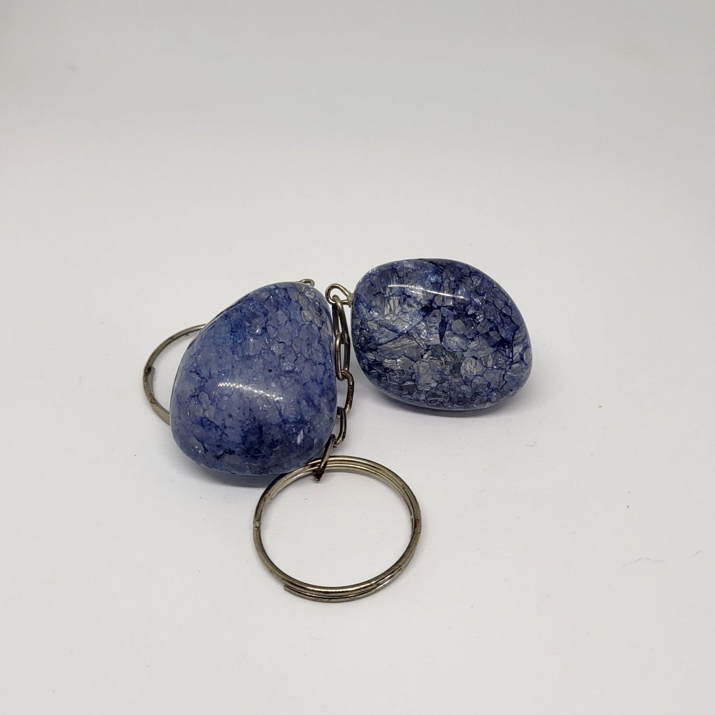 Blue Crackle Quartz
