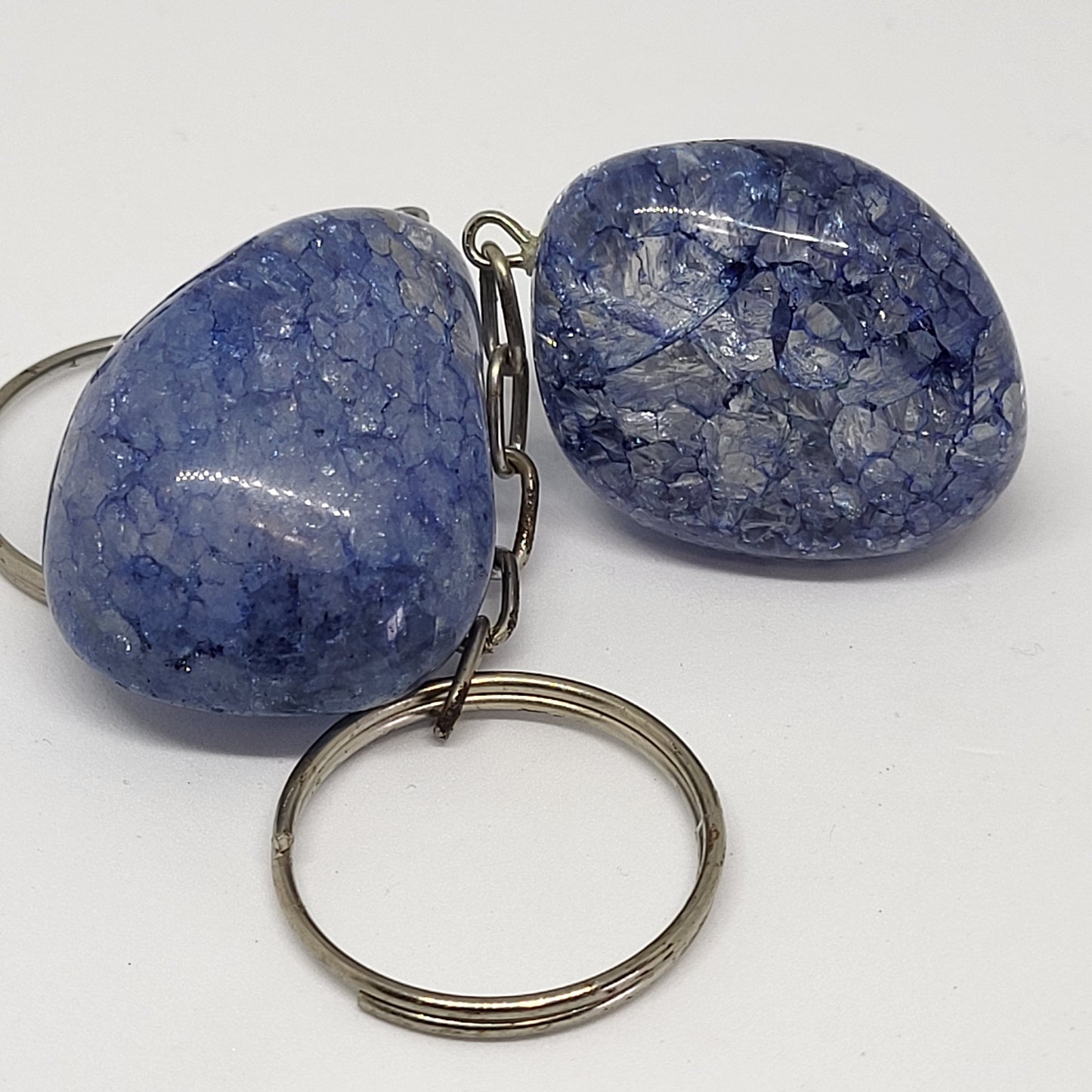 Blue Crackle Quartz