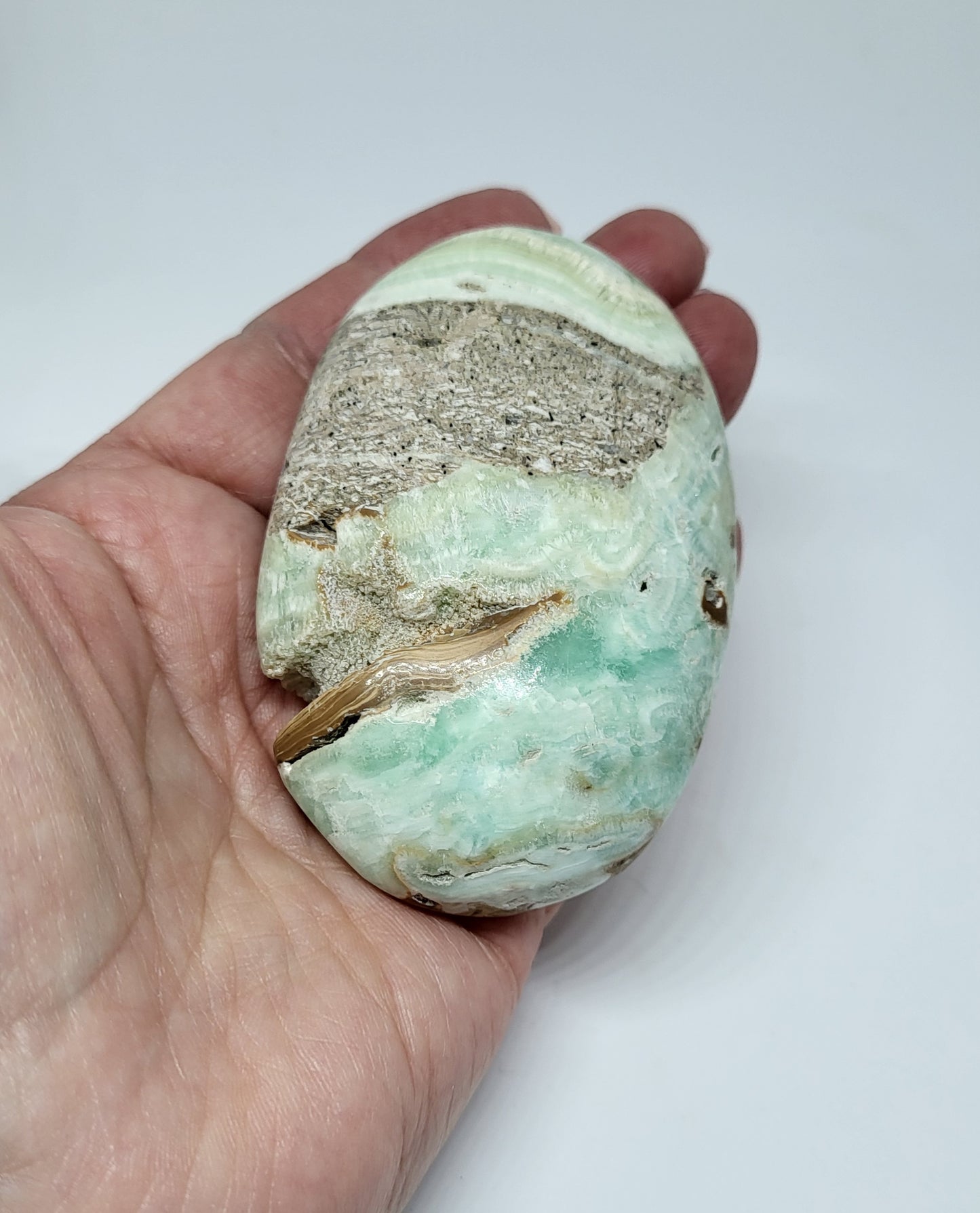Carribean Calcite Palm Stone
