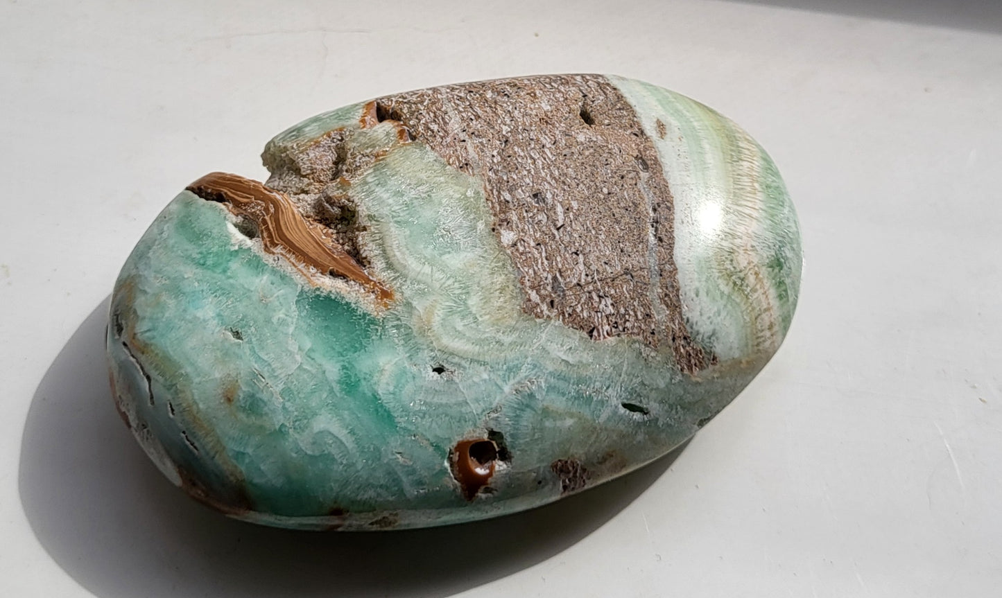 Carribean Calcite Palm Stone