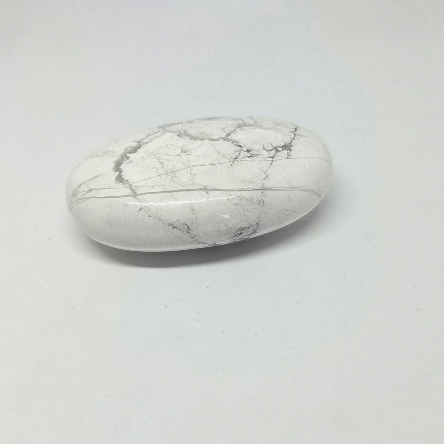 Marble-patterned stone on a light gray background