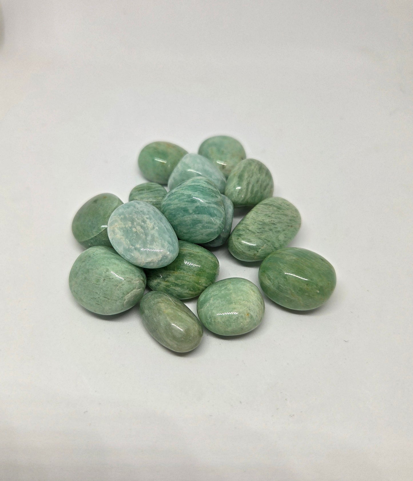 Amazonite Energy and Healing Tumbles