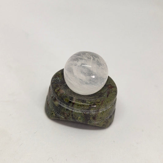 Crystal quartz sphere