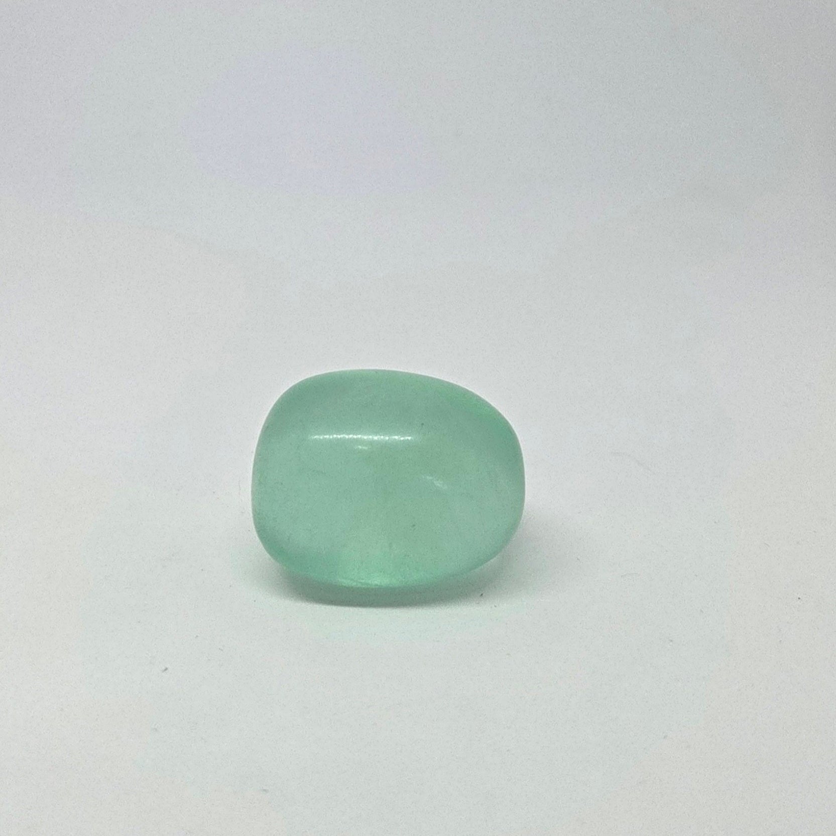 Green gemstone.