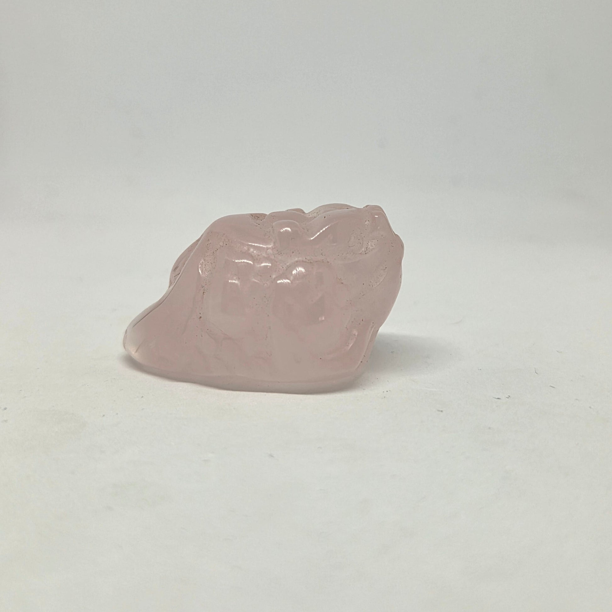 Small Rose Quartz Money Toad