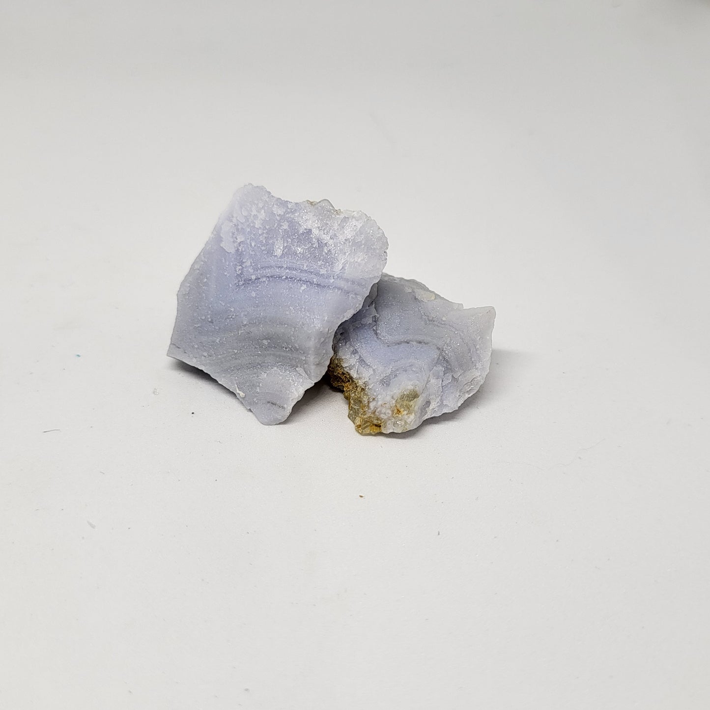 Blue Lace Agate Raw Chip for Public Speaking and Stress Relief