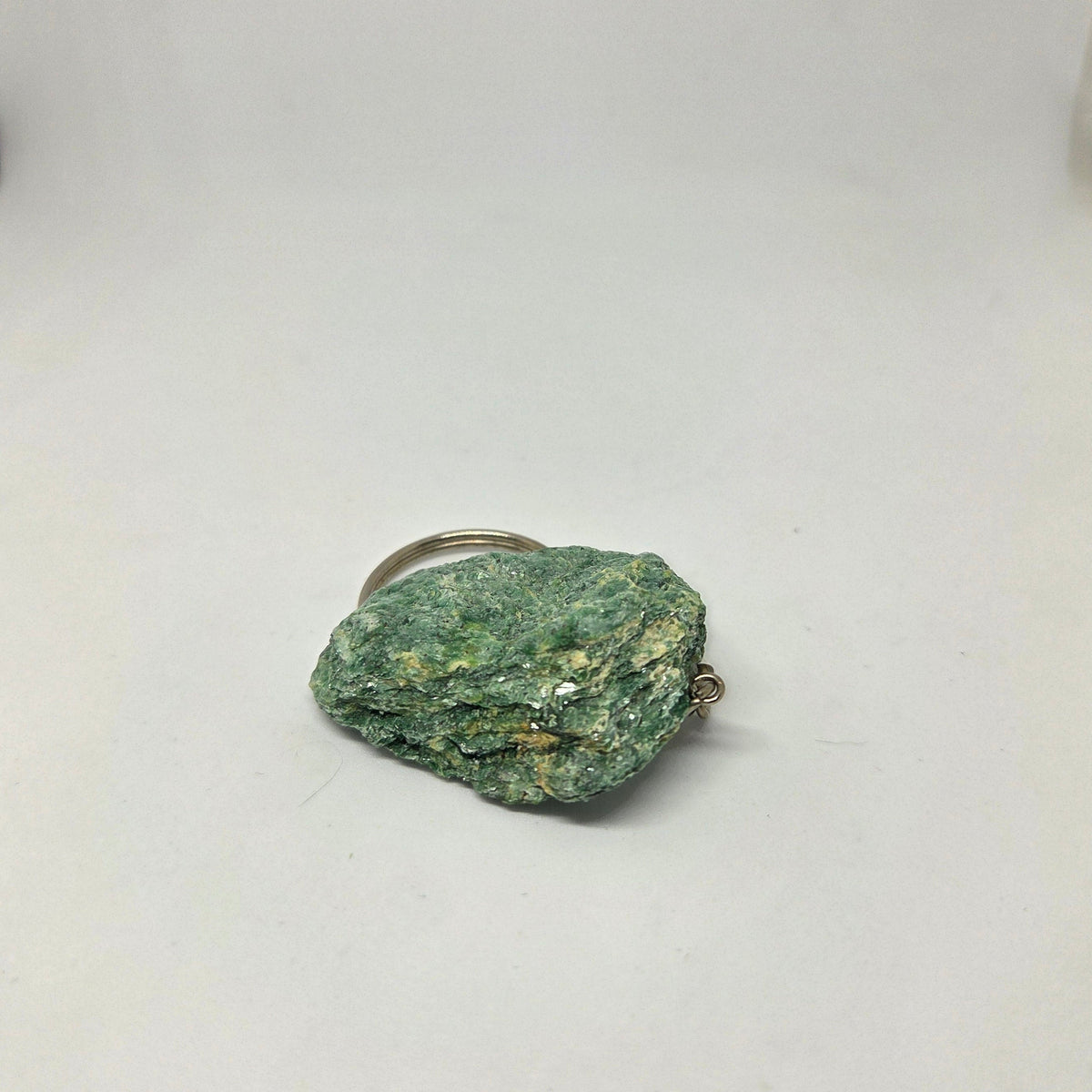 Fuchsite Keychain for Resilience and Guidance