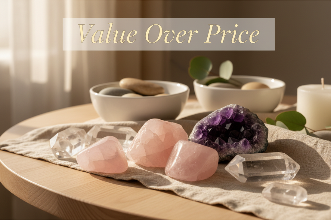 Why quality crystals cost more than bulk marketplace crystals