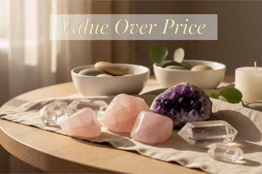 Why quality crystals cost more than bulk marketplace crystals