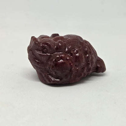 Mahogany Obsidian Mini/Pocket Money Toad