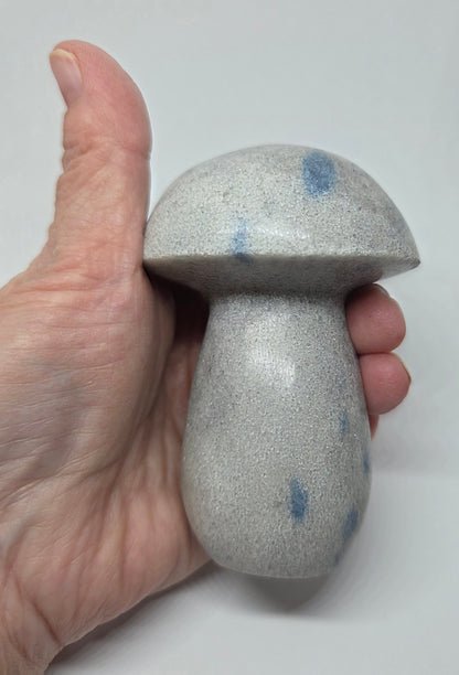 K2 Jasper Mushroom Carving for Grounding and Spiritual Awareness