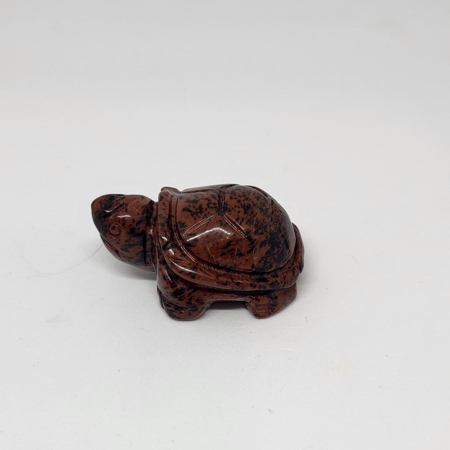 Mini Mahogany Obsidian Jasper Turtle
