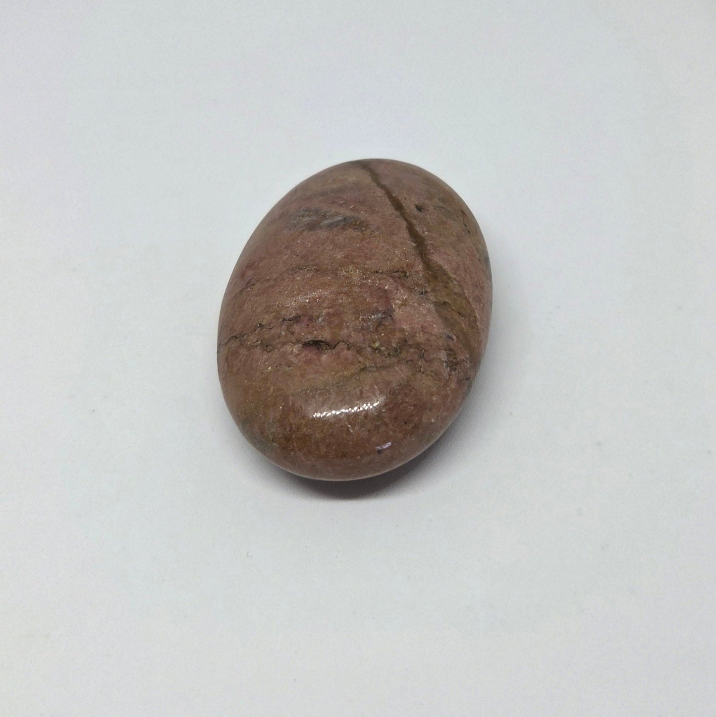 Brown stone on a white background