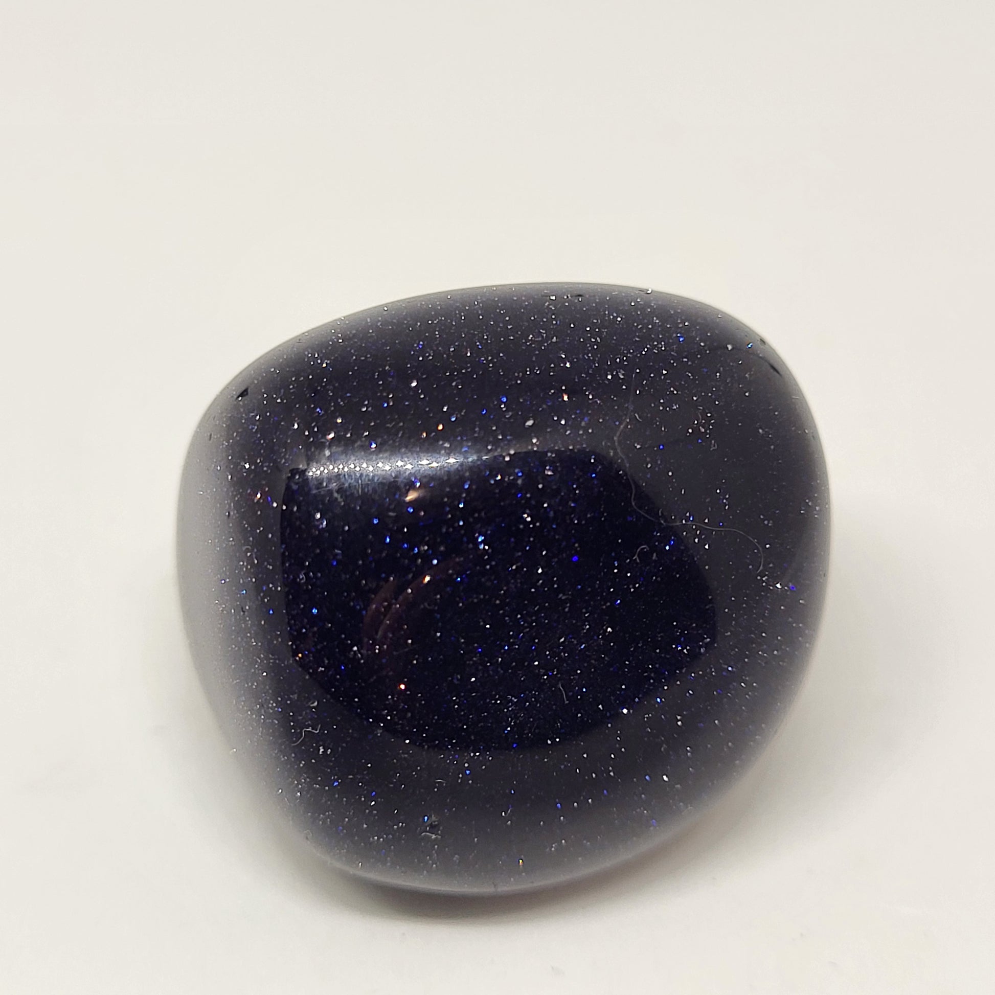 Blue Goldstone Tumble