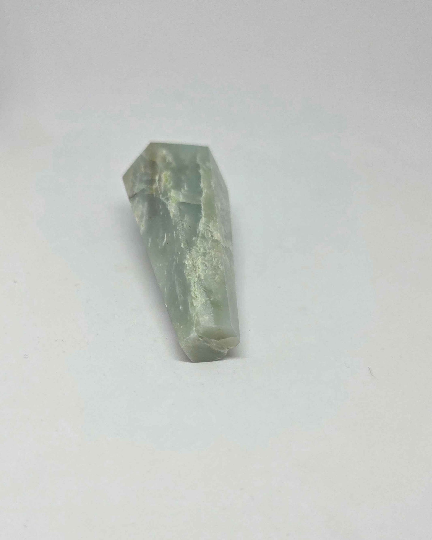 Six-Sided Amazonite Wand Throat Chakra Healing