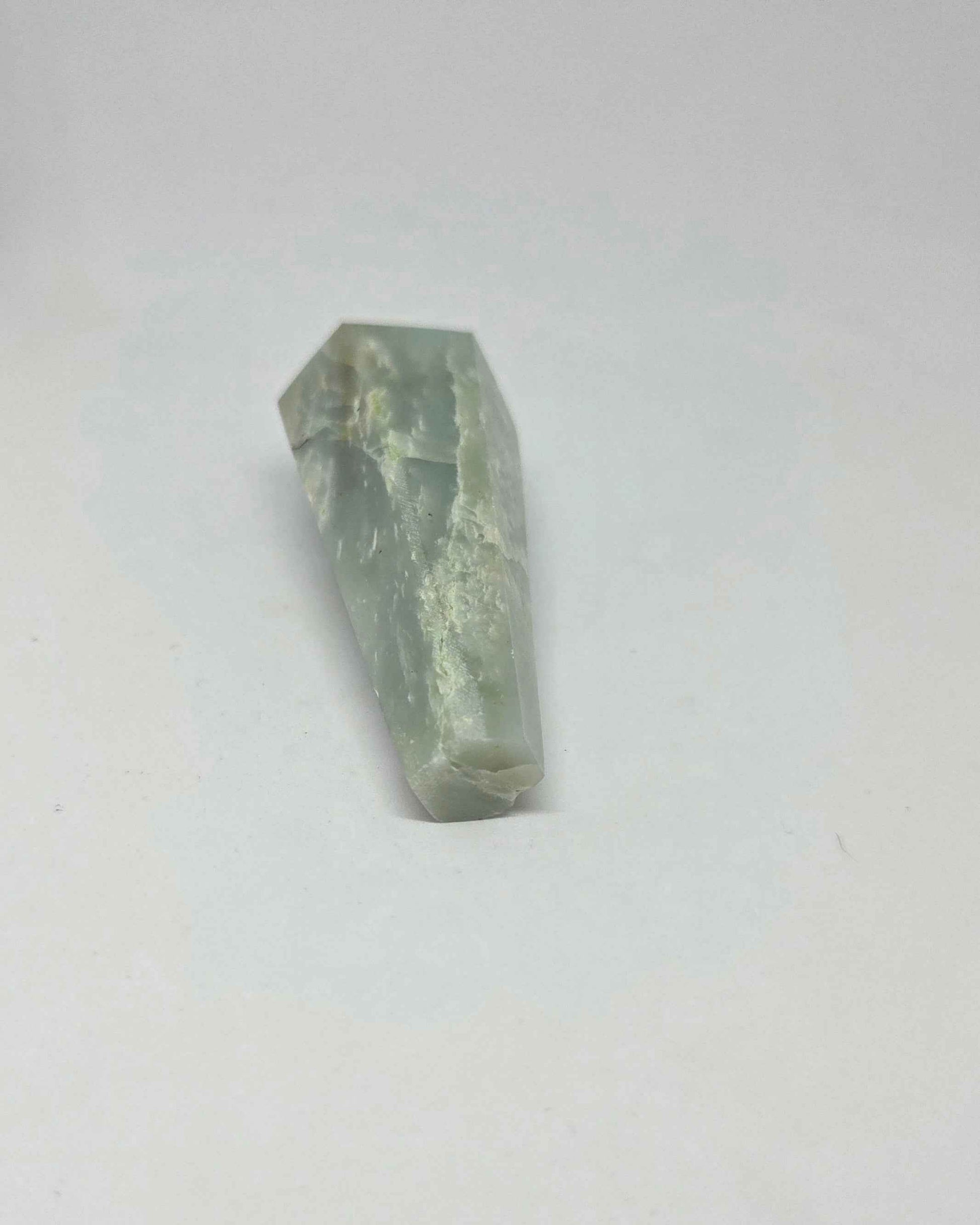 Six-Sided Amazonite Wand Throat Chakra Healing
