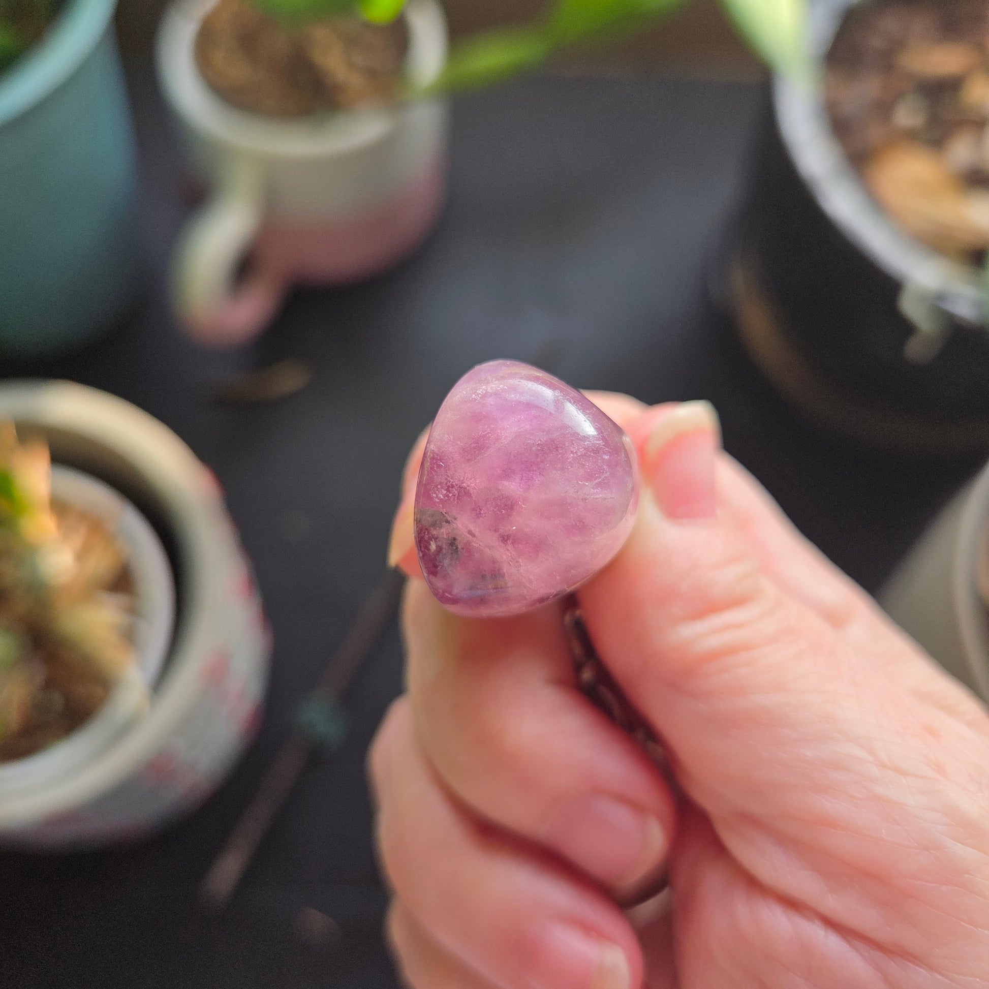 amethyst keychain for spirtual protection