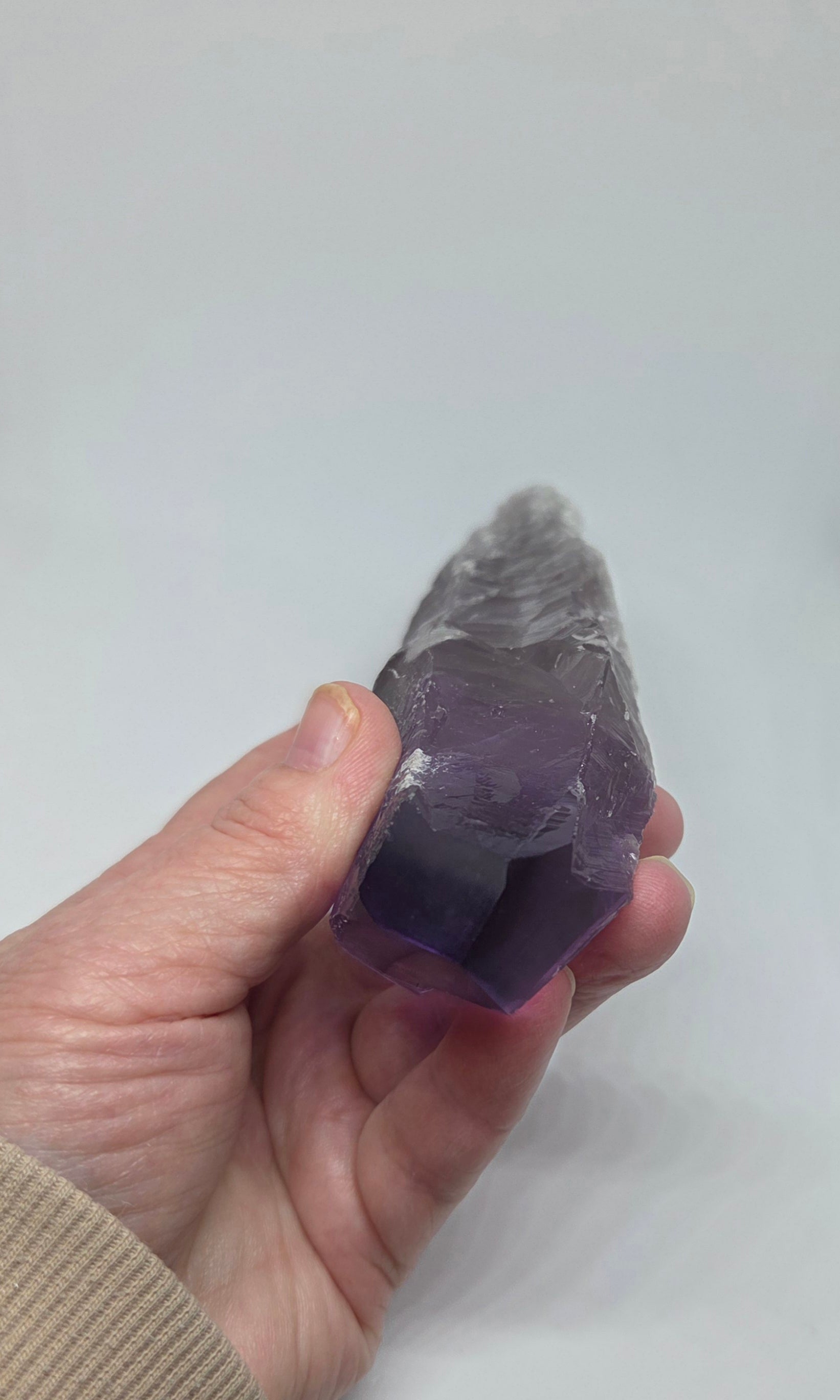 Rare Bahia Amethyst Dragon's Tooth Collector Specimen from Brazil