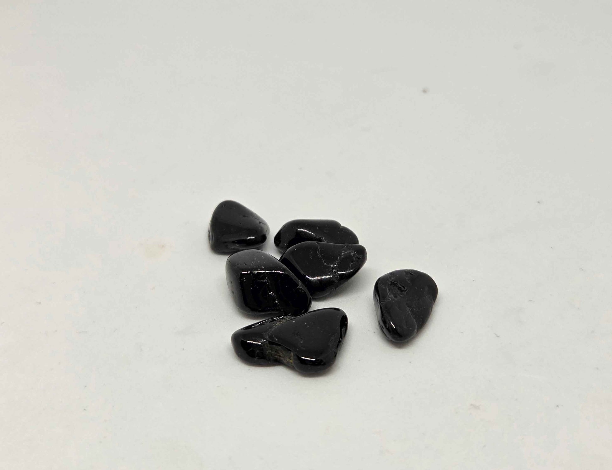Black Tourmaline Mini Tumble Set - 6 Pieces