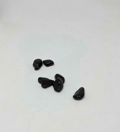 Black Tourmaline Mini Tumble Set - 6 Pieces