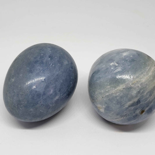 Blue Calcite Egg - Earth's Connections by Tamara