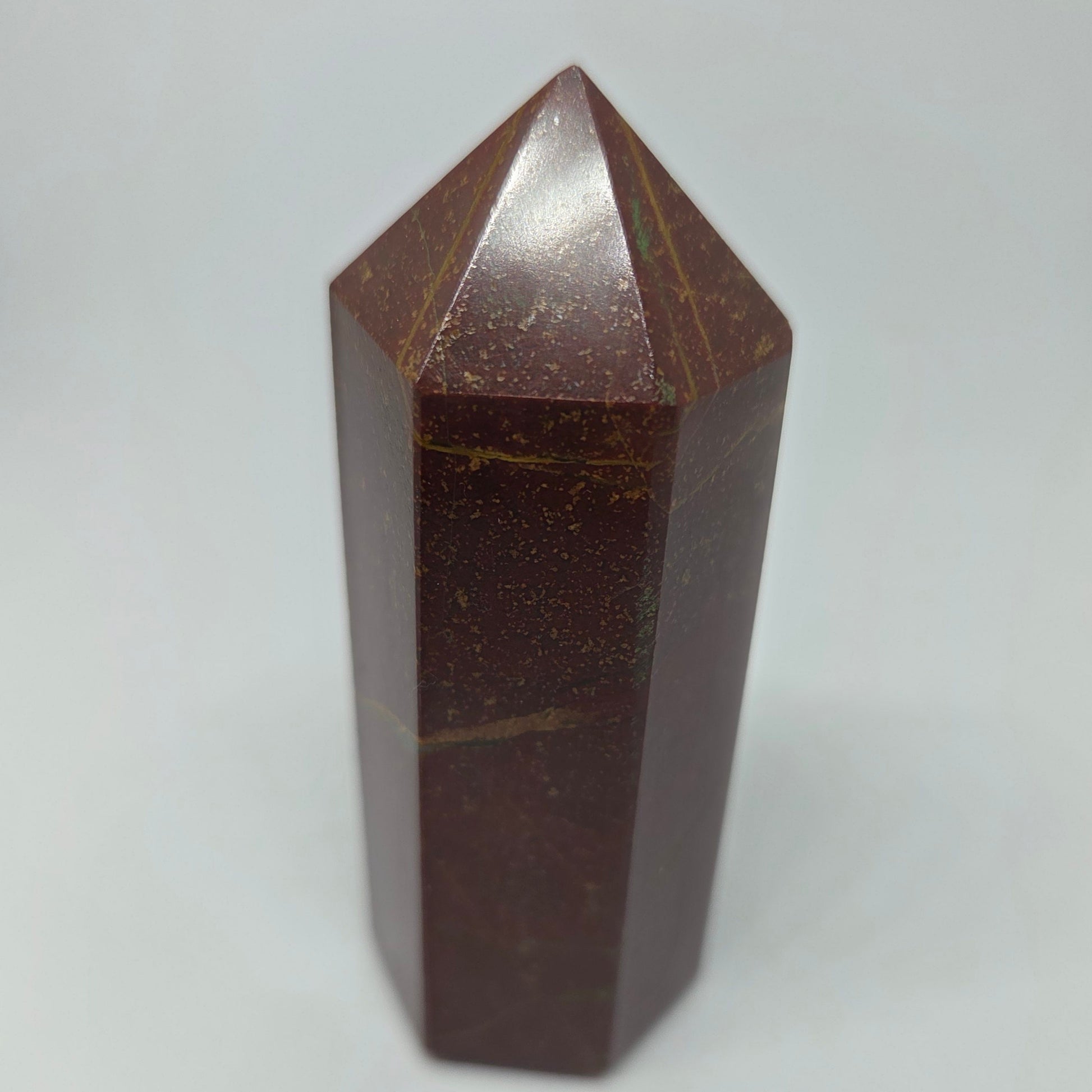 Brecciated Jasper Tower for Strength and Inner Peace