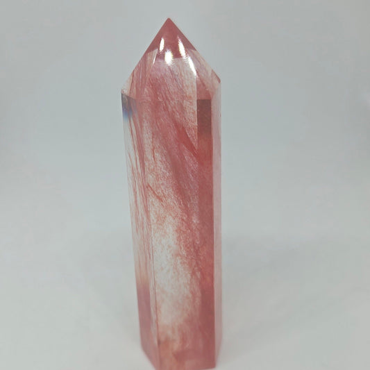 Cherry Quartz Tower for Love and Emotional Healing