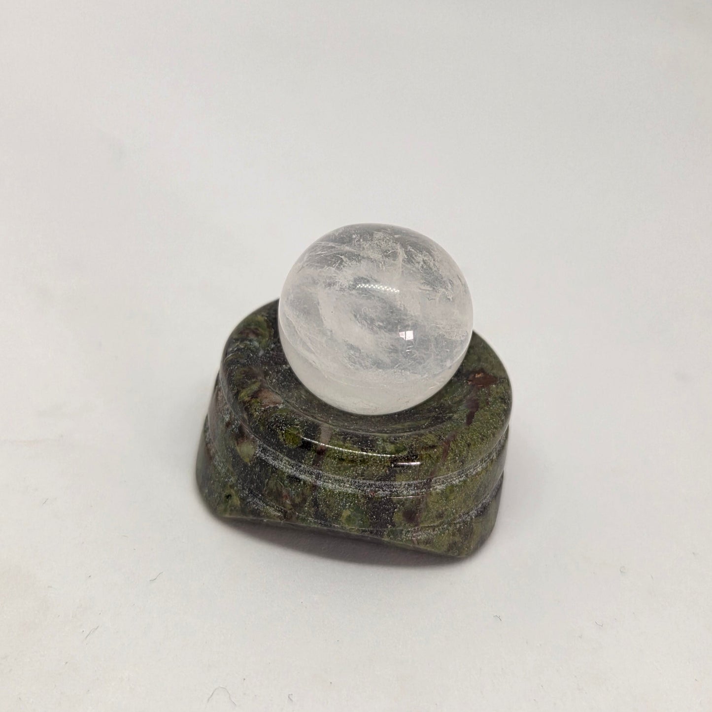 Clear Quartz Sphere for Energy Amplification and Clarity