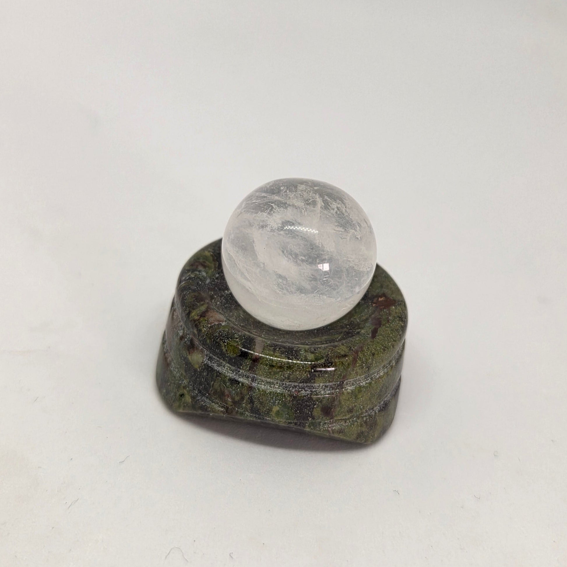 Clear Quartz Sphere for Energy Amplification and Clarity