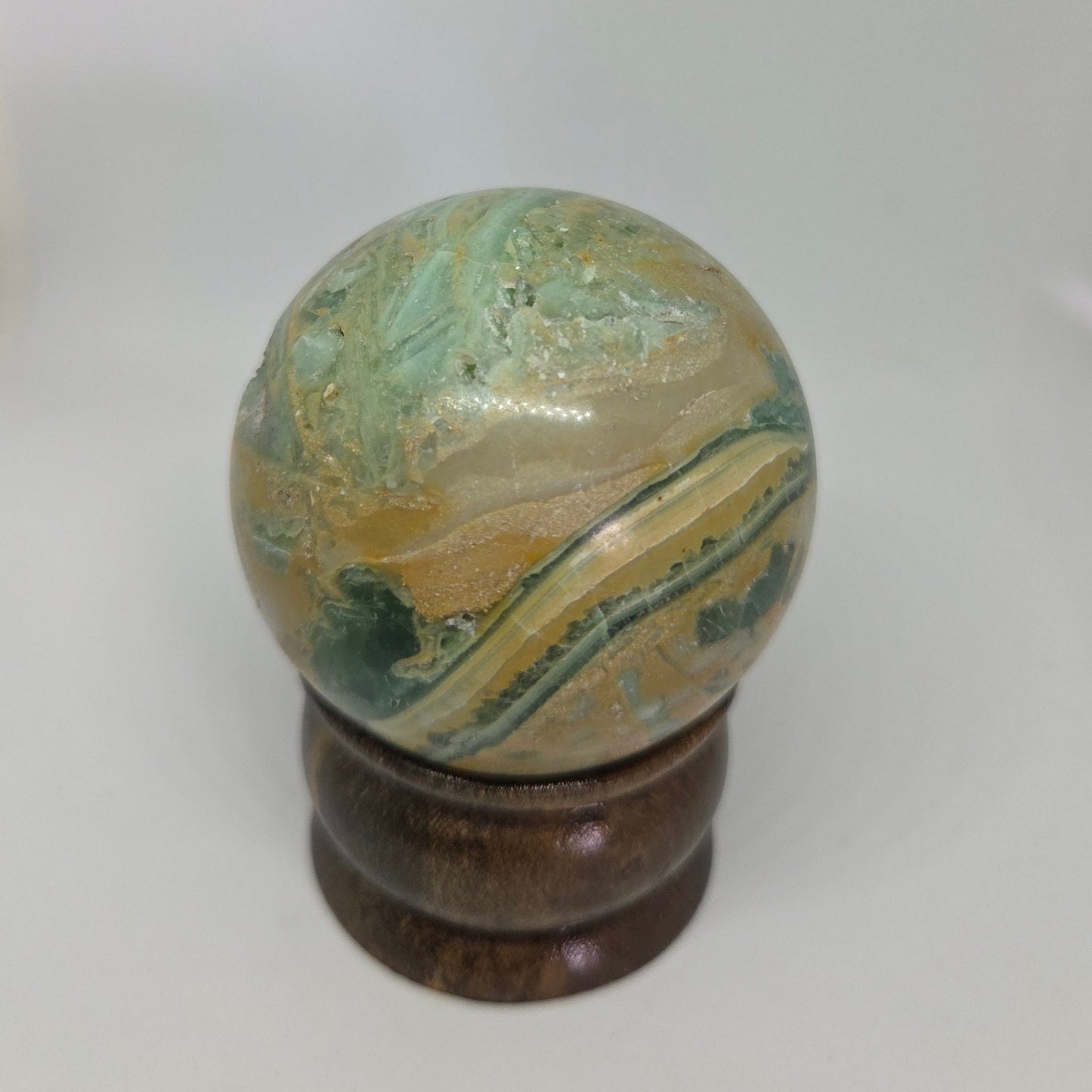 Fluorite Sphere for Balance and Harmonization