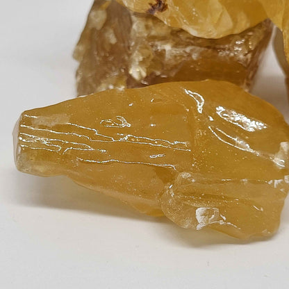 Honey Calcite - Earth's Connections by Tamara