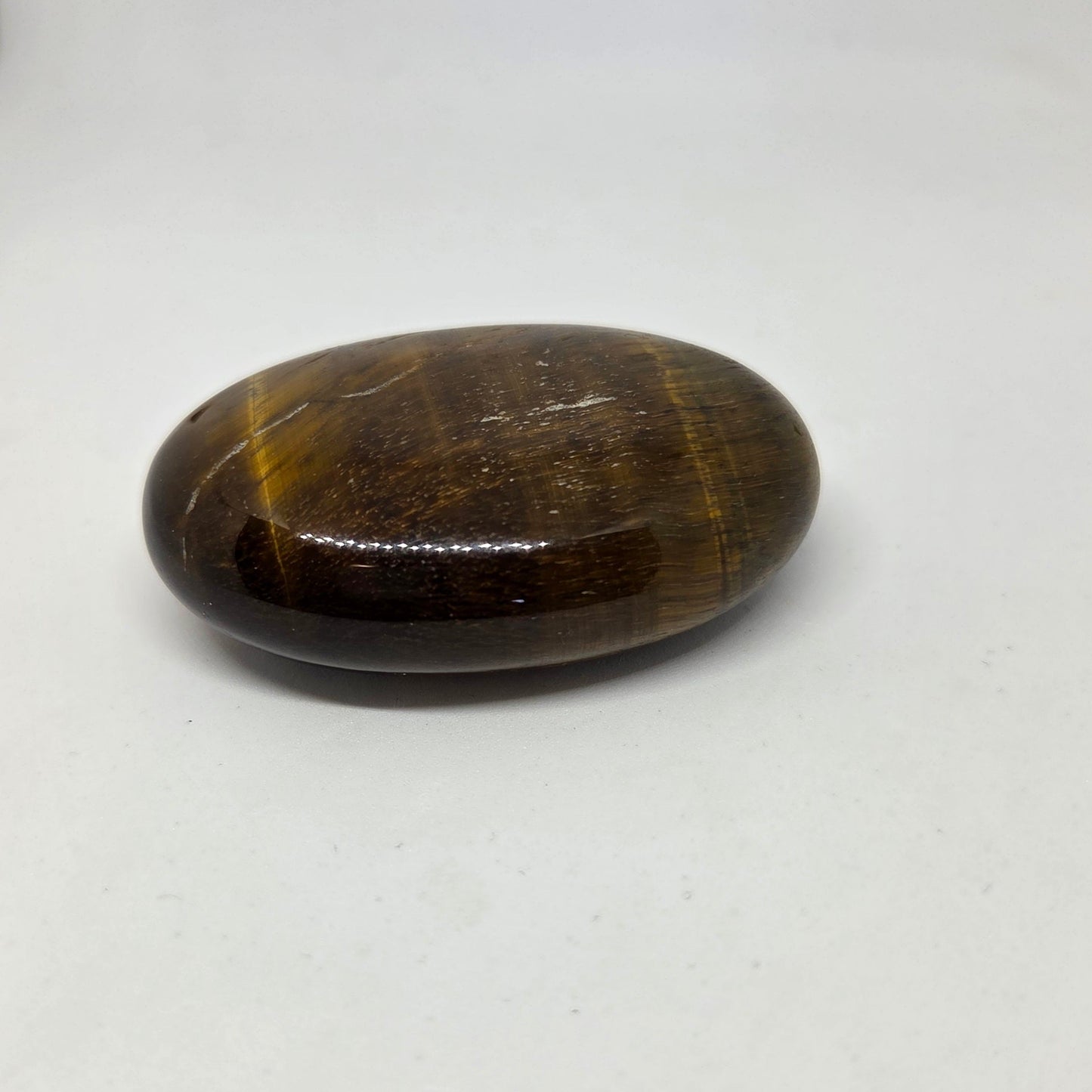 Golden Tiger's Eye Palm for Grounding and Focus