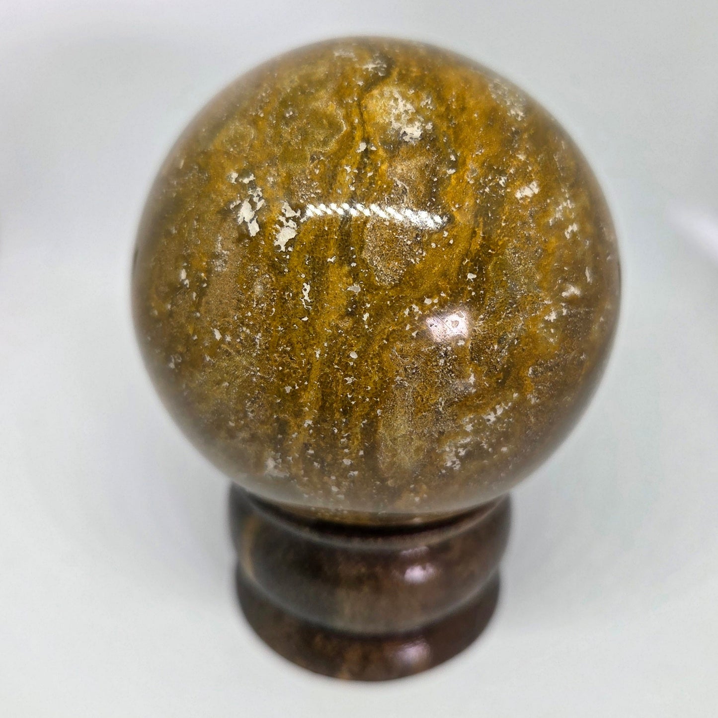 Jasper Sphere for Emotional Balance and