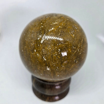 Ocean Jasper Sphere for Heart Chakra and Expression