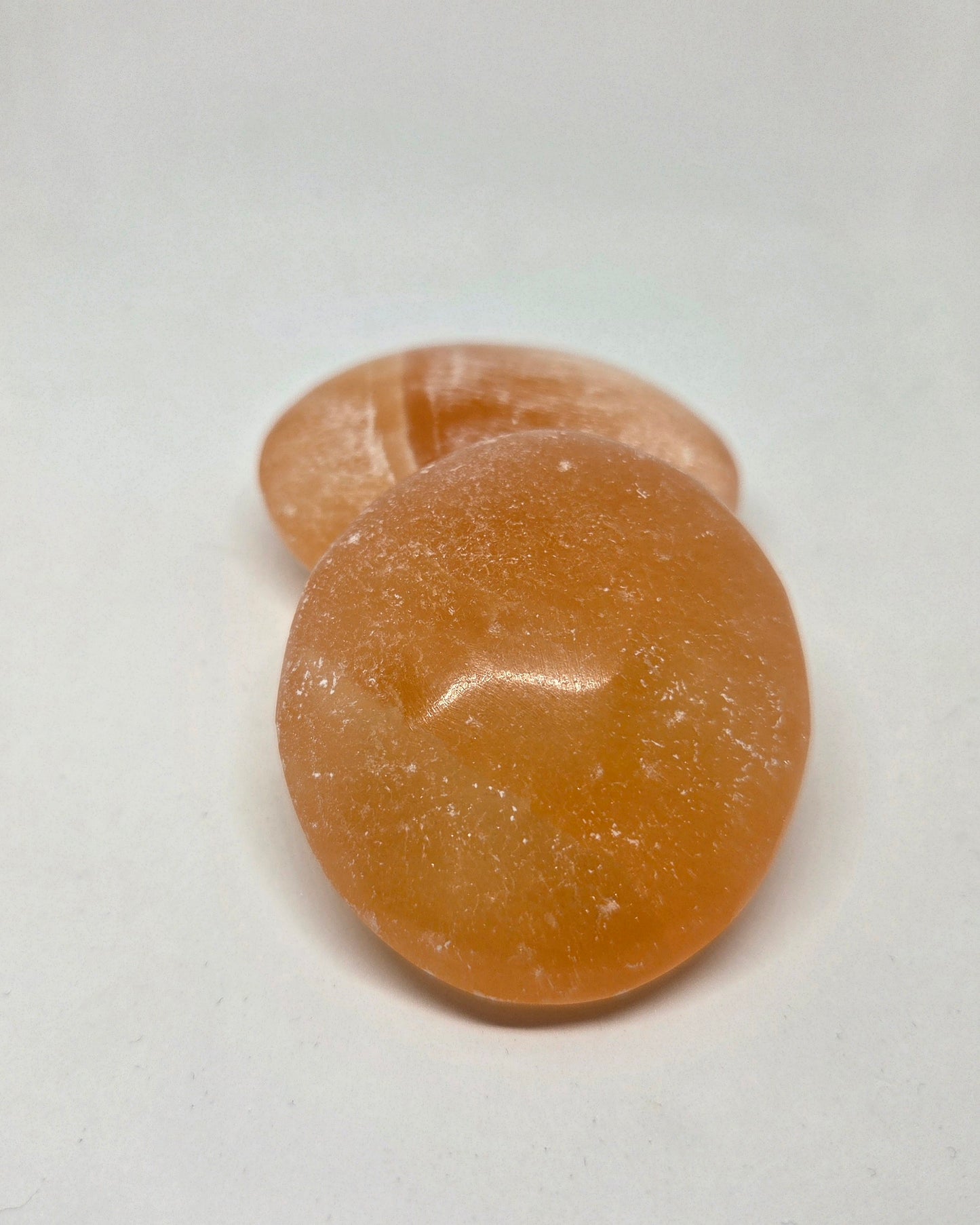 Selenite Palms for Emotional Healing