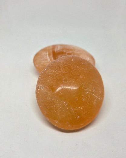 Selenite Palms for Emotional Healing