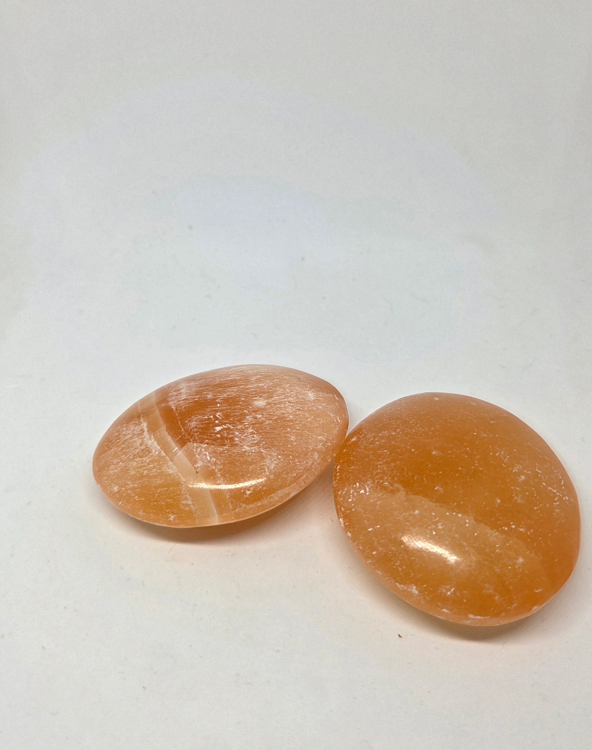 Peach Selenite for Emotional Healing