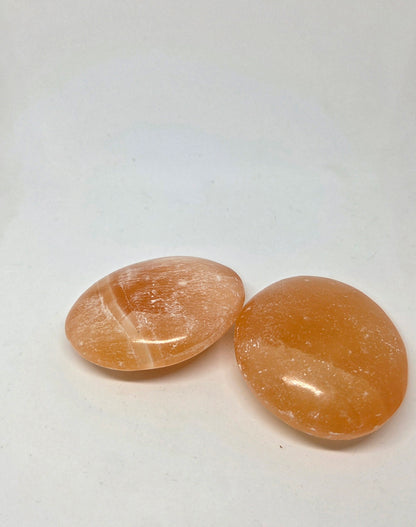 Peach Selenite for Emotional Healing
