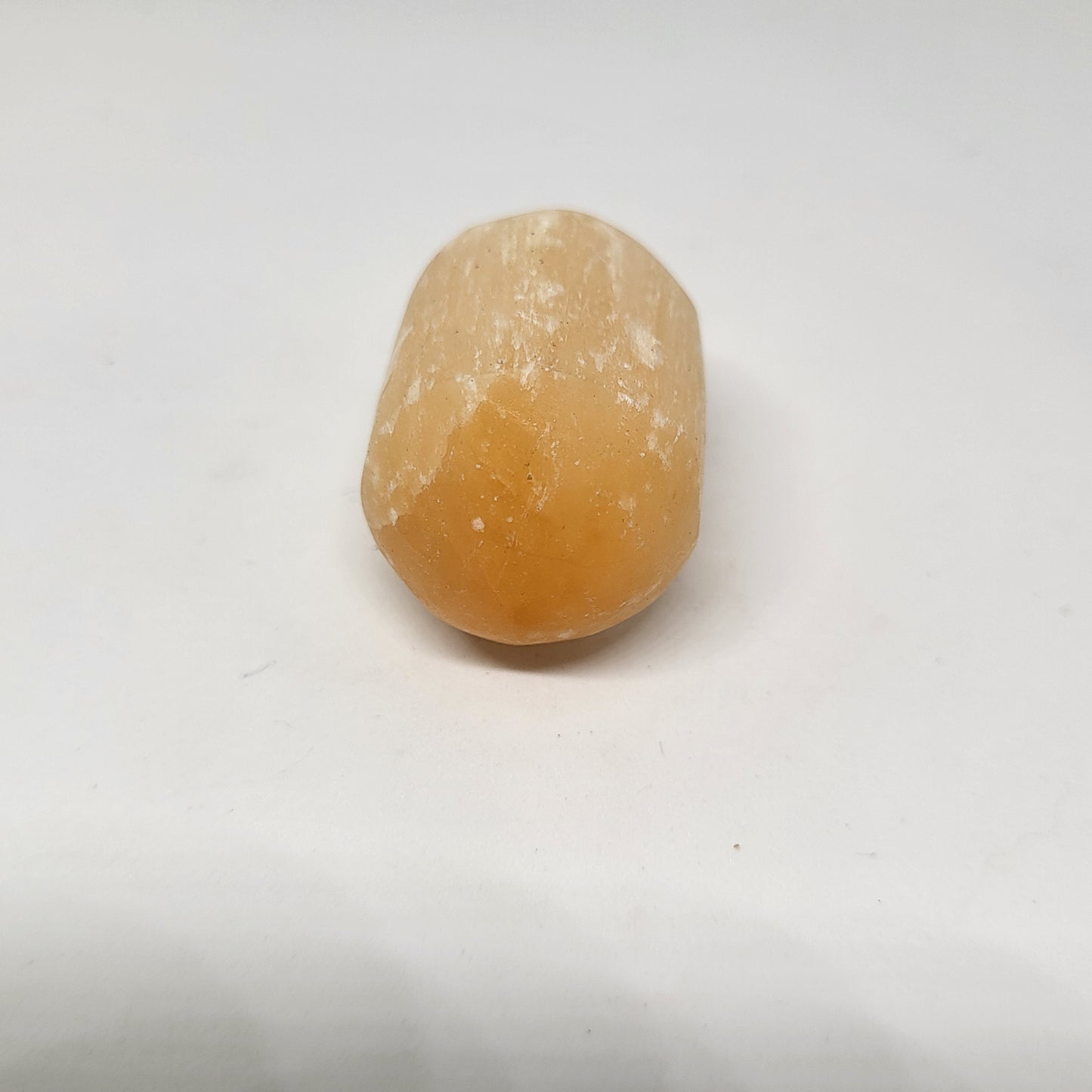 Peach Selenite Tumble for Negativity Release and Peace
