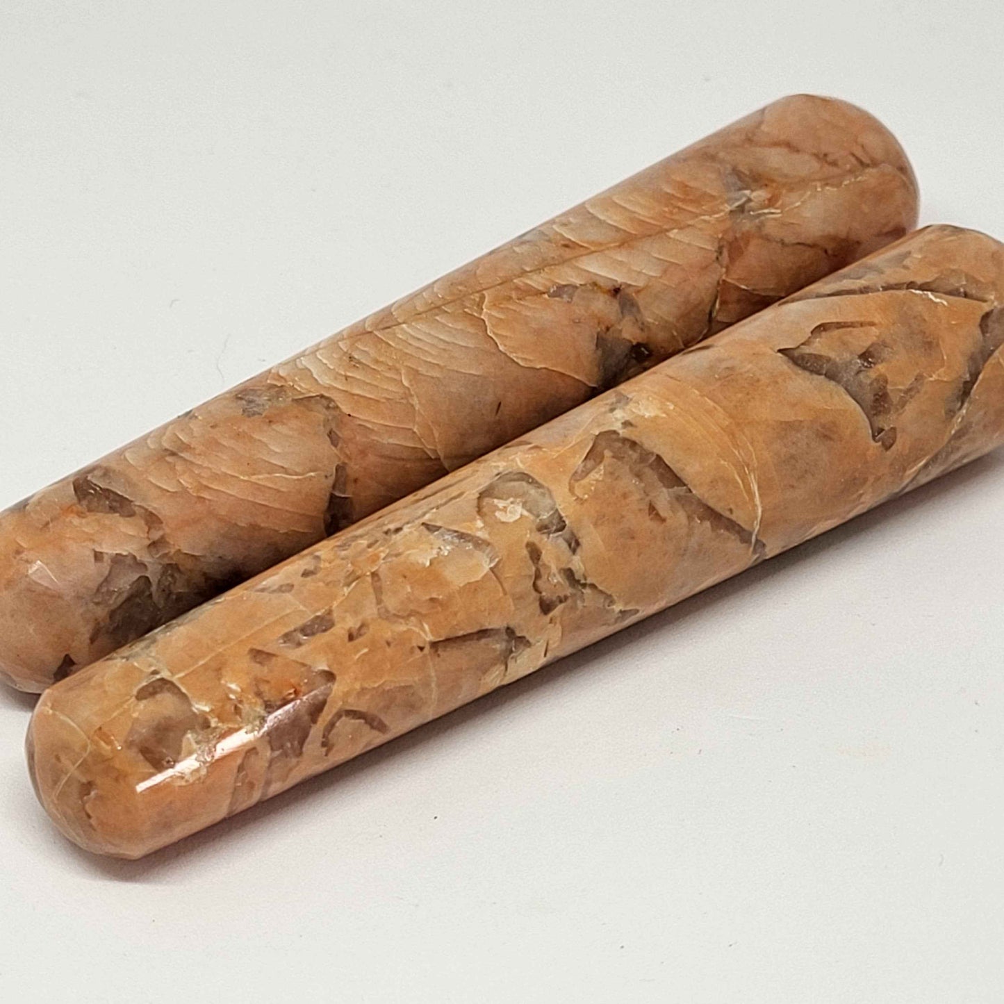 Peach Moonstone Wand - Earth's Connections by Tamara