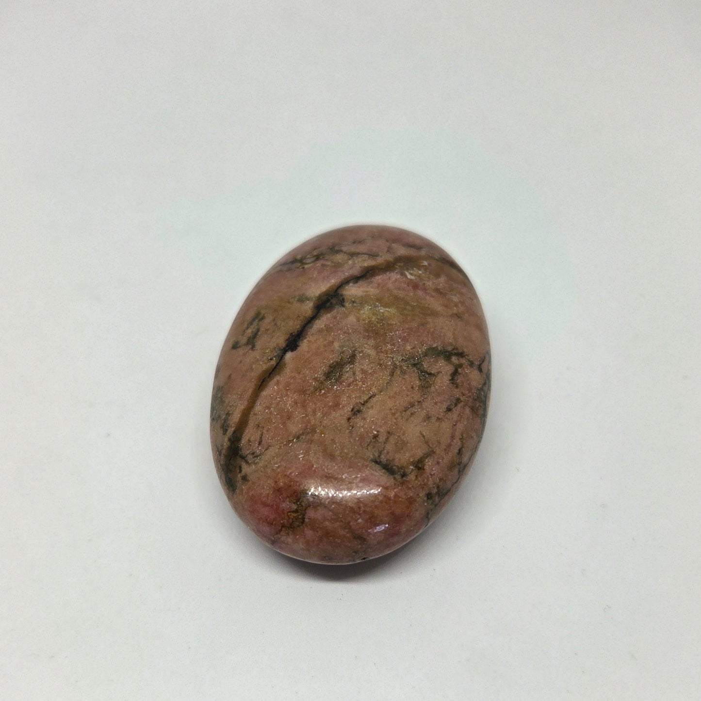 Rhodonite Palm for Forgiveness and Self-Love