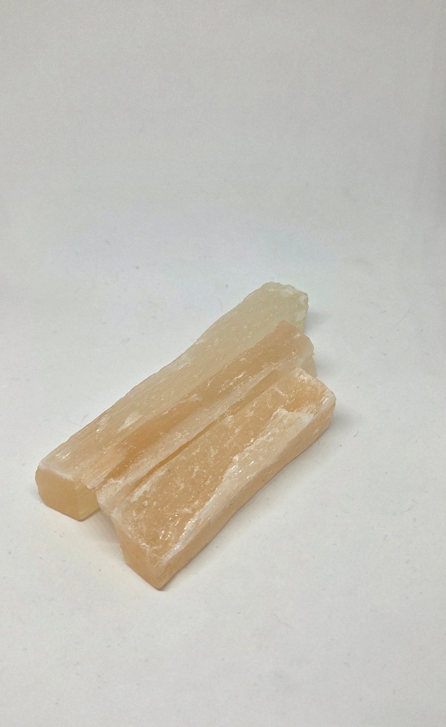 Raw Selenite Stick for Energy Work and Space Clearing