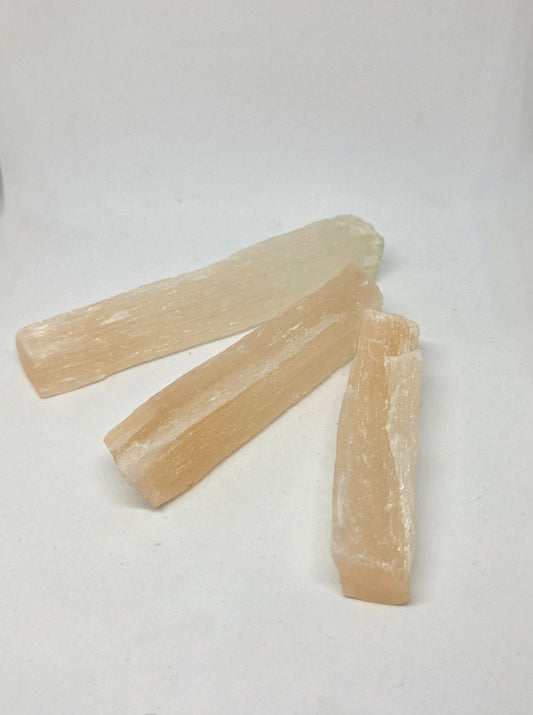 Selenite Wand for Cleansing and Charging Crystals