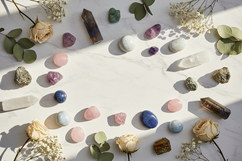 Shapes & Stones Crystal Flat Lay