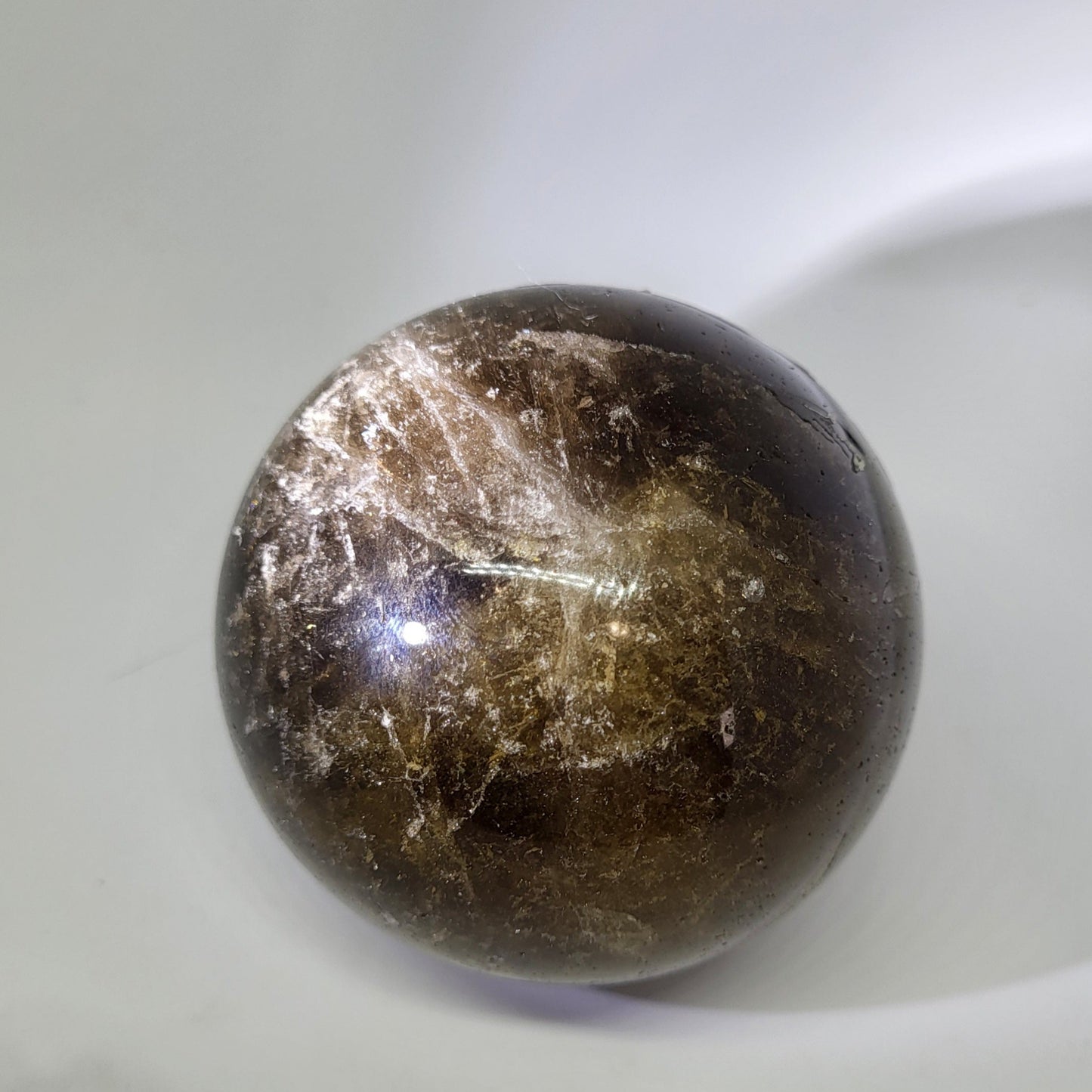 Smoky Quartz Sphere for Energy Clearing