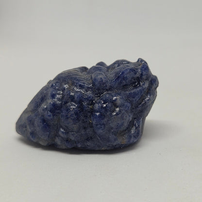 sodalite money toad for honest expression