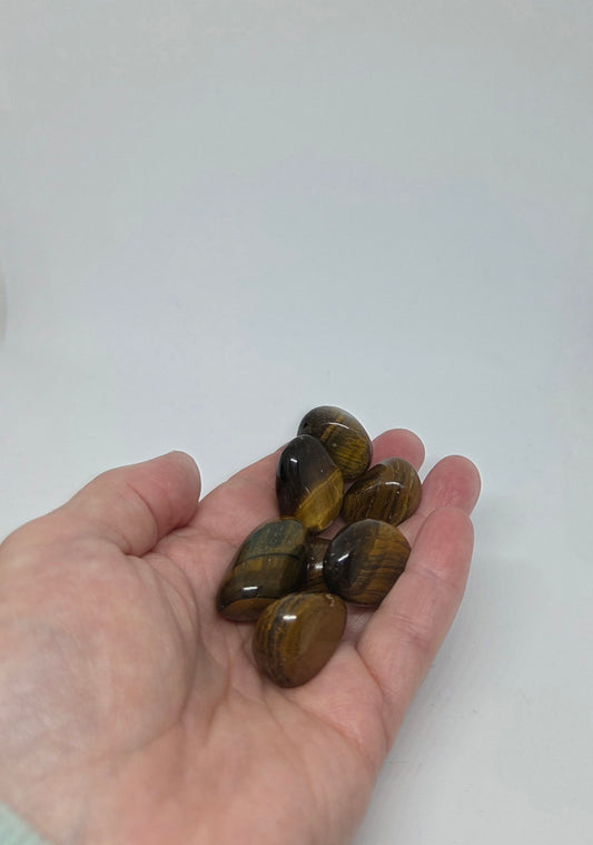 tiger's eye tumble for confidence